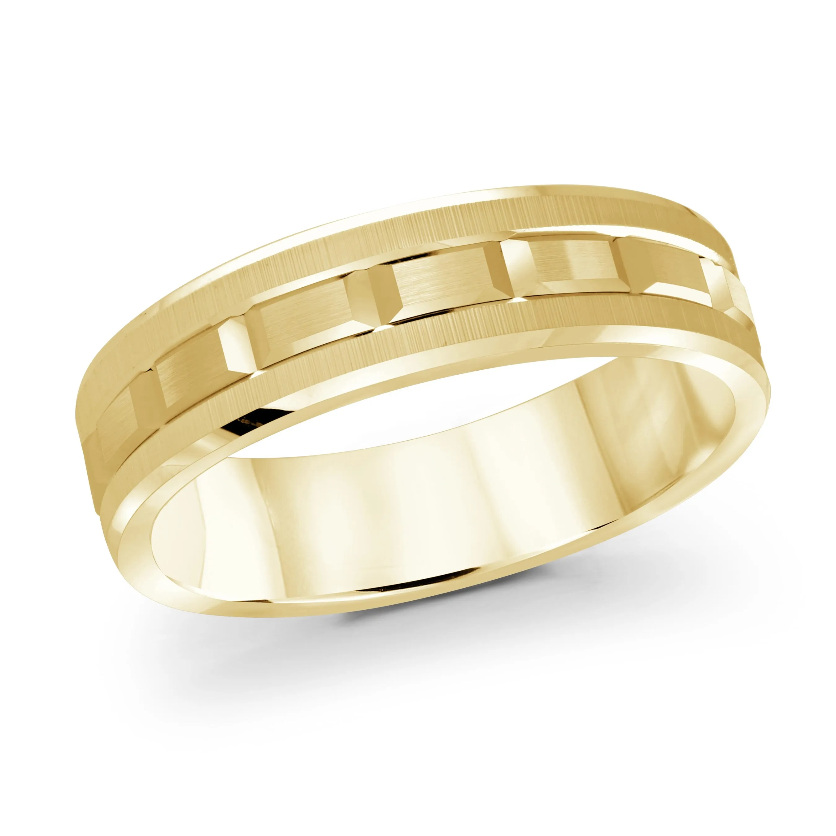 14K Yellow Gold Ring from the Executif Collection by Malo - MRD-046-6Y