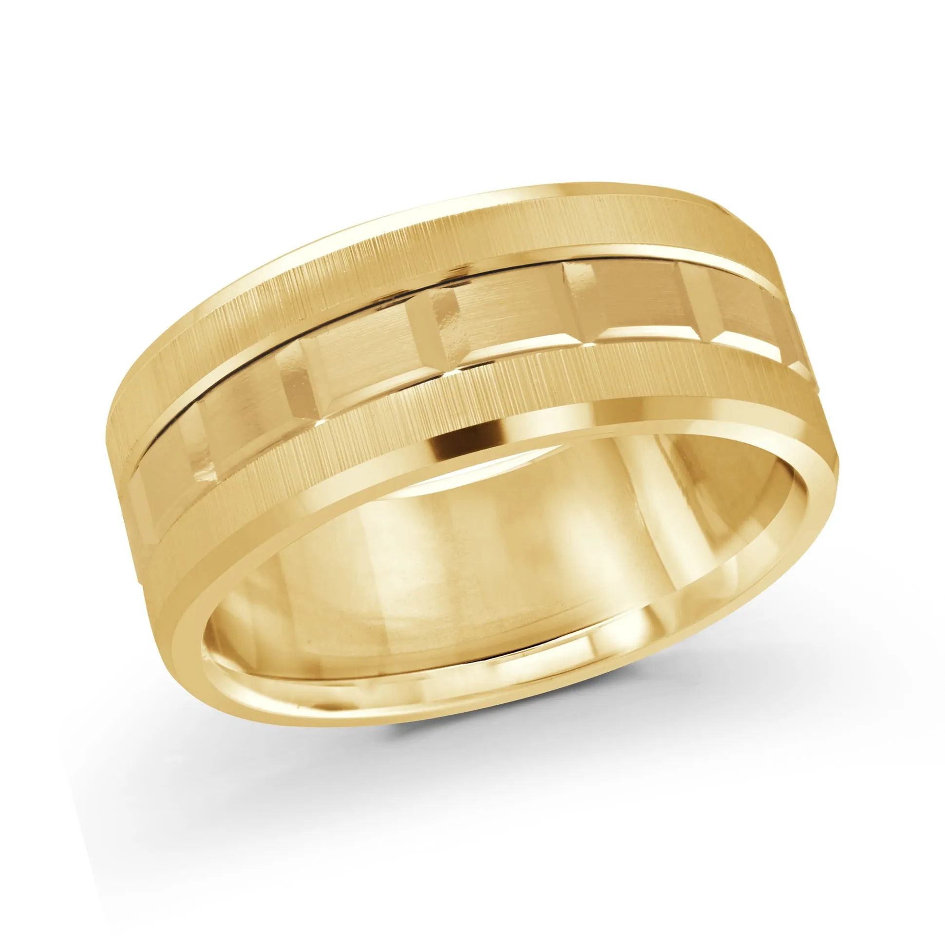 14K Yellow Gold Ring from the Executif Collection by Malo - MRD-046-6Y