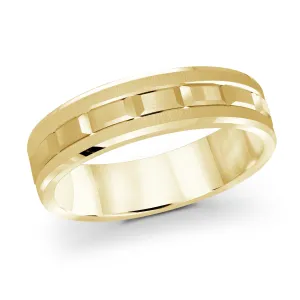 14K Yellow Gold Ring from the Executif Collection by Malo - MRD-046-6Y
