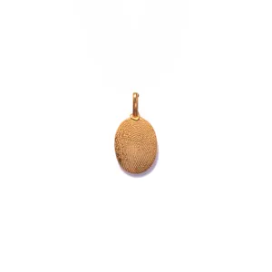 14kt Classic Fingerprint Pendant