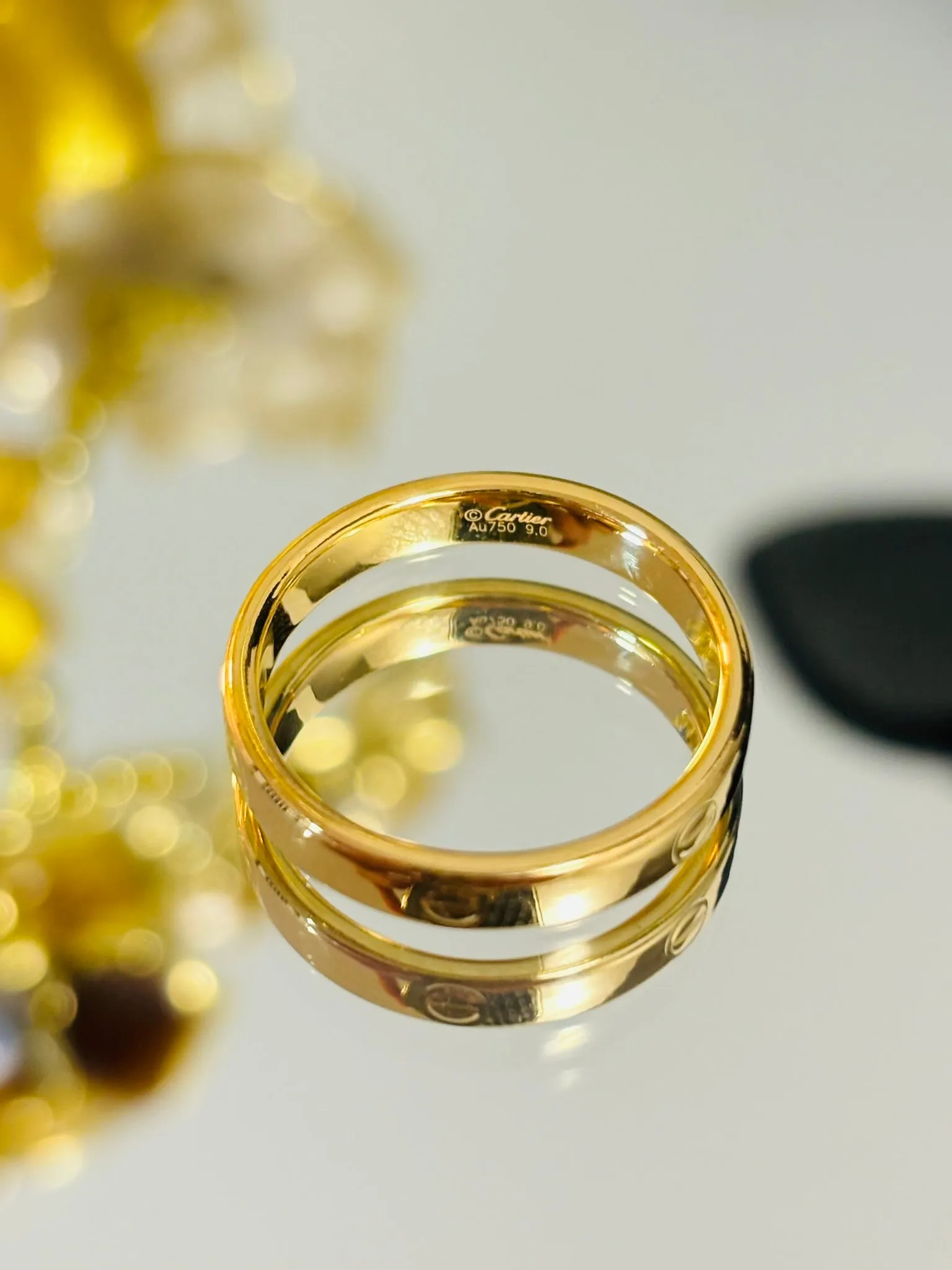 18k Gold Love Ring