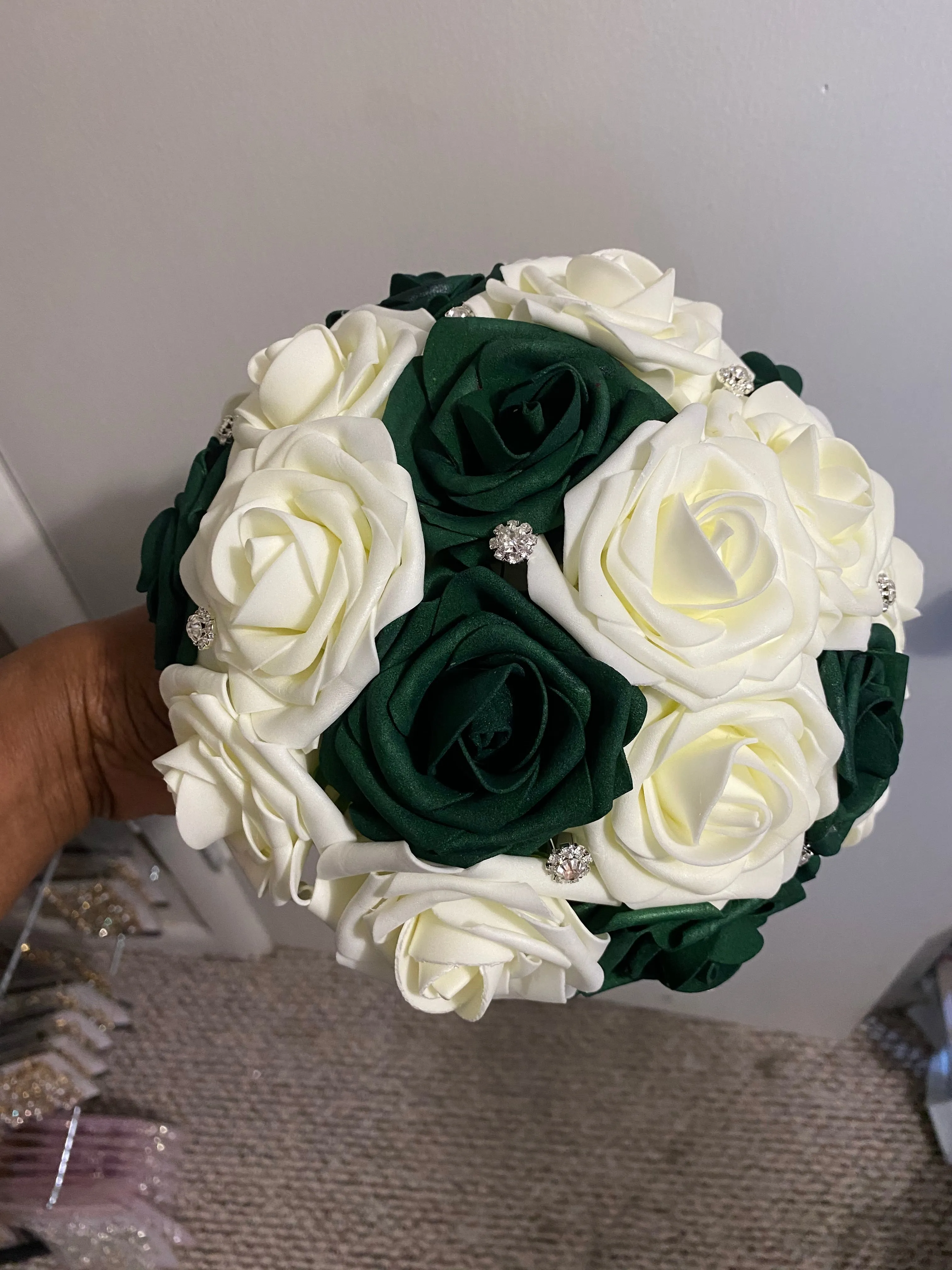 25pcs. Real Touch Foam Roses RT-025