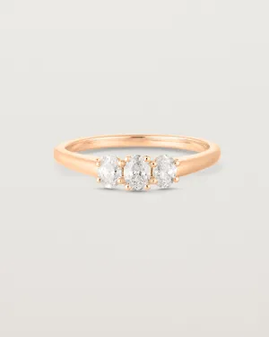 Adrienne Trio Ring | Diamonds