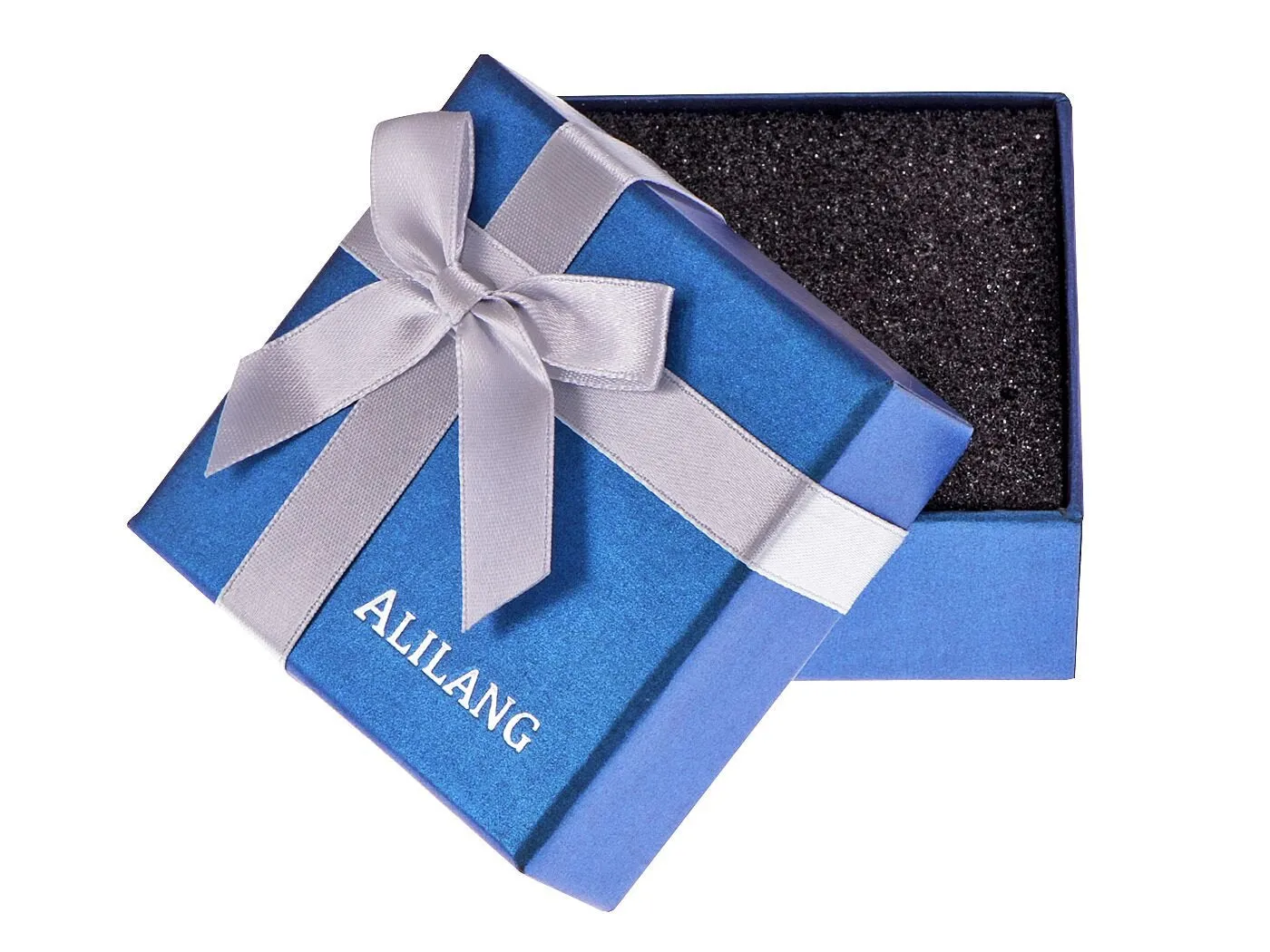 Alilang Golden Tone Dark Resin Sapphire Crystal Accented Lady Handbag Purse Hook Key Chain