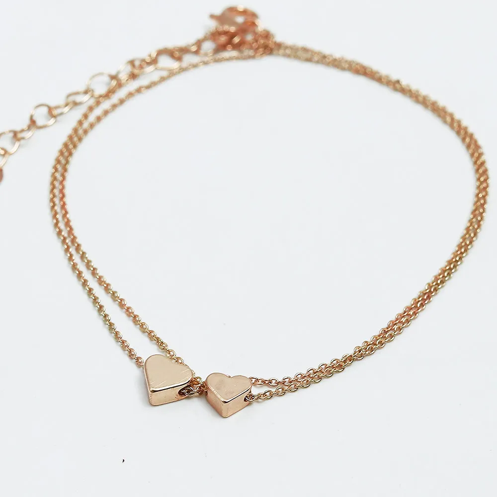 Anklet 2 Lines - Gold (10101)  - Fluffy