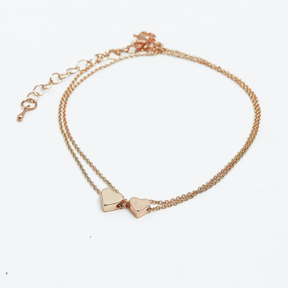 Anklet 2 Lines - Gold (10101)  - Fluffy