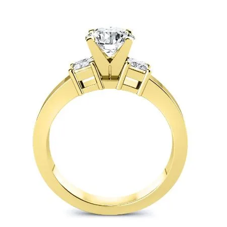 Bellflower - Princess Diamond Engagement Ring