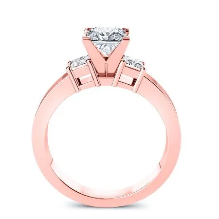 Bellflower - Princess Diamond Engagement Ring