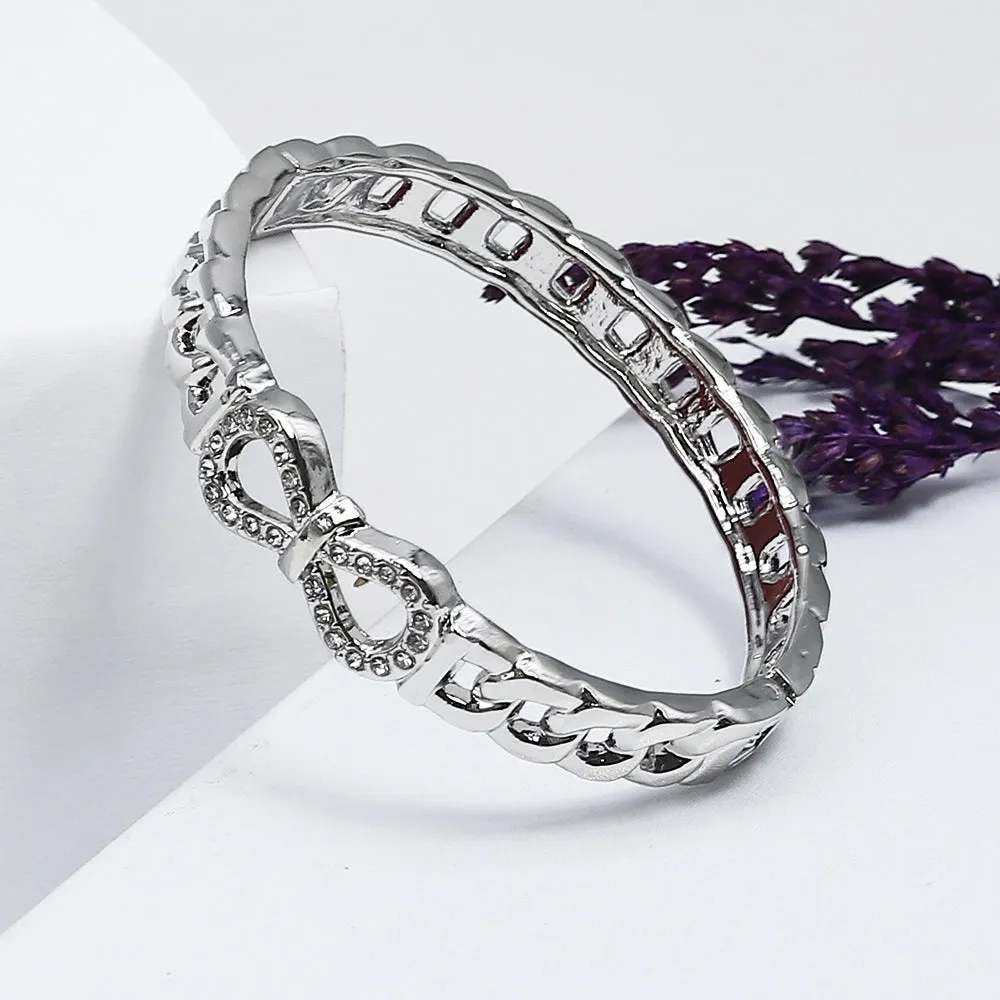 Bow Shape Bold Bracelet - Fluffy