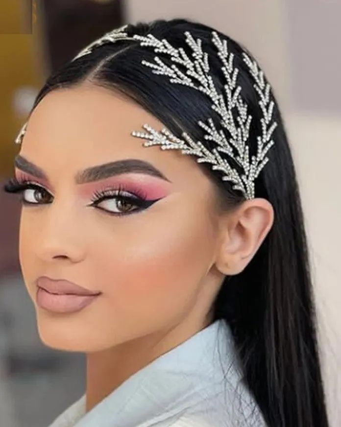 Bridal Hair Accessories l Rhinestone Wedding Headband l Hair Comb l Hairpiece HP-38