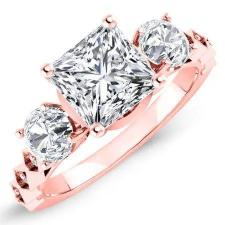 Calix - Princess Diamond Engagement Ring