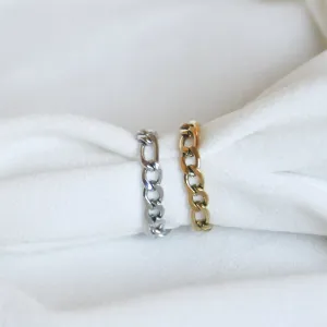 Chunky Figaro Chain Rings