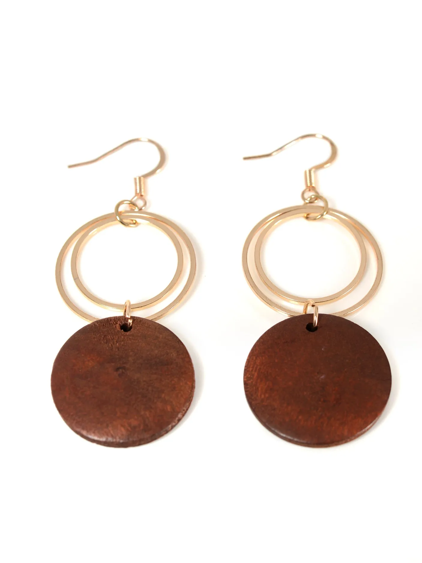 Circular Drop Earrings