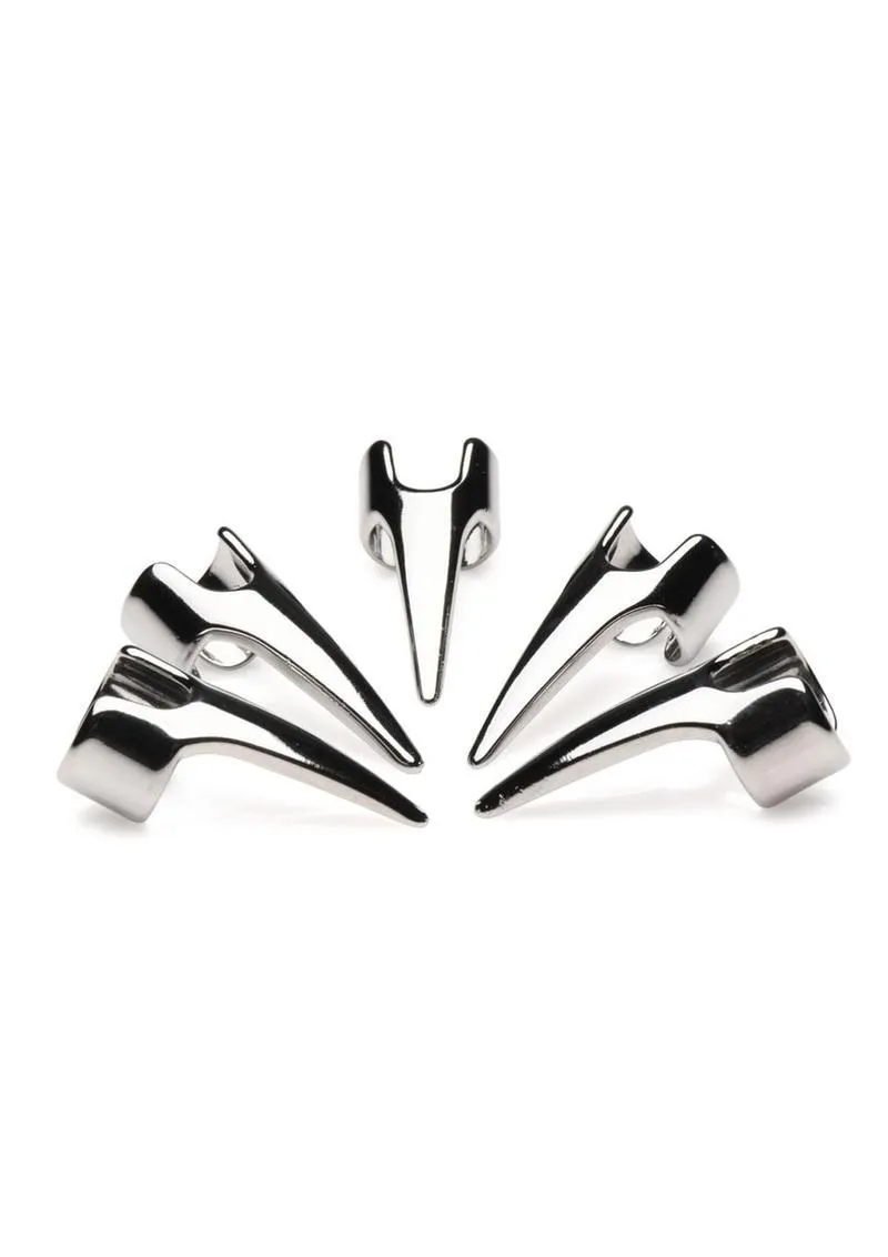 Claws Out Sensation Finger Rings in Steel