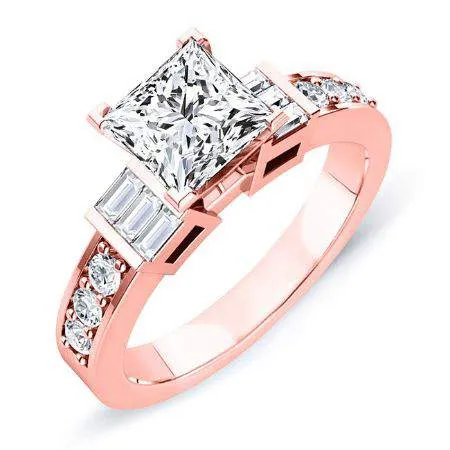 Daisy - Princess Diamond Engagement Ring