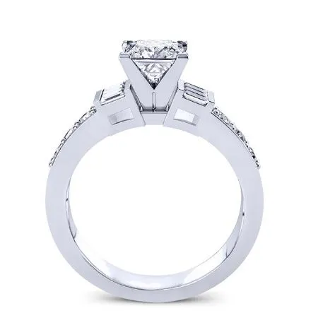 Daisy - Princess Diamond Engagement Ring