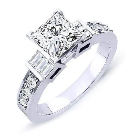 Daisy - Princess Diamond Engagement Ring