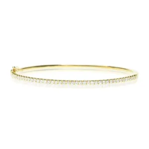Diamond and Rope Bangle