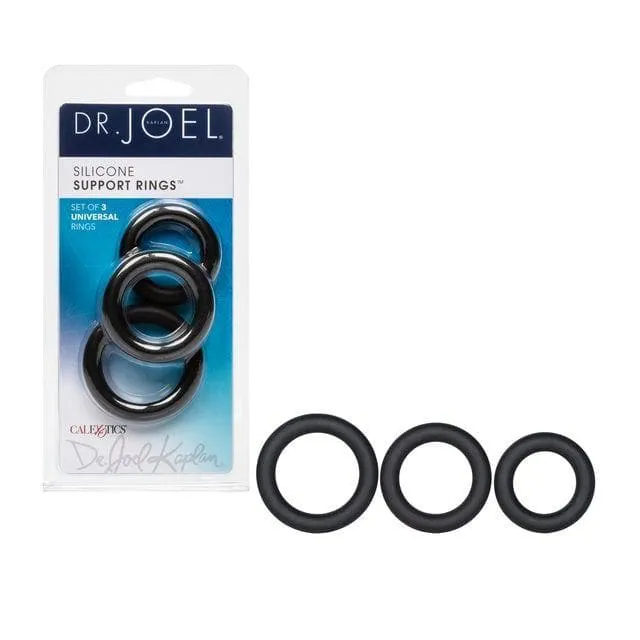 Dr. Joel Kaplan Silicone Support 3 Piece Penis Ring Set