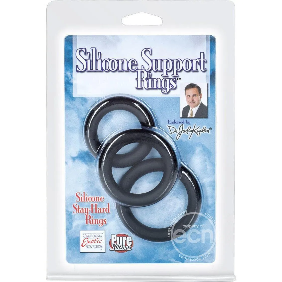 Dr. Joel Kaplan Silicone Support 3 Piece Penis Ring Set