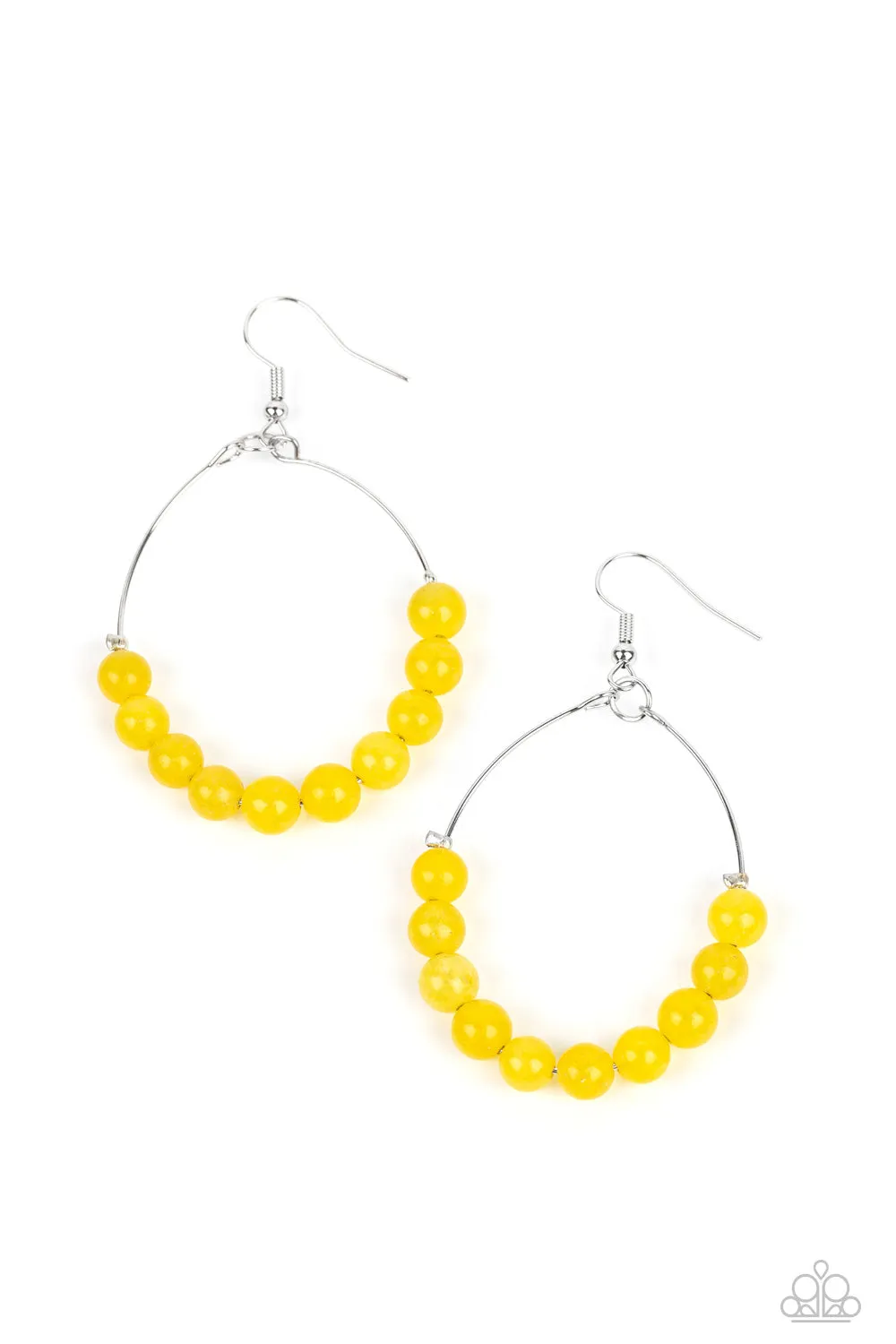 Earrings Catch a Breeze - Yellow E2206