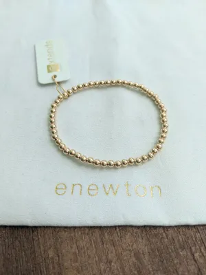Extends Classic Gold 4MM Bead Bracelet