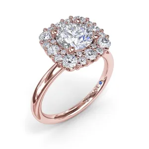 Fana Graduated Diamond Engagement Ring