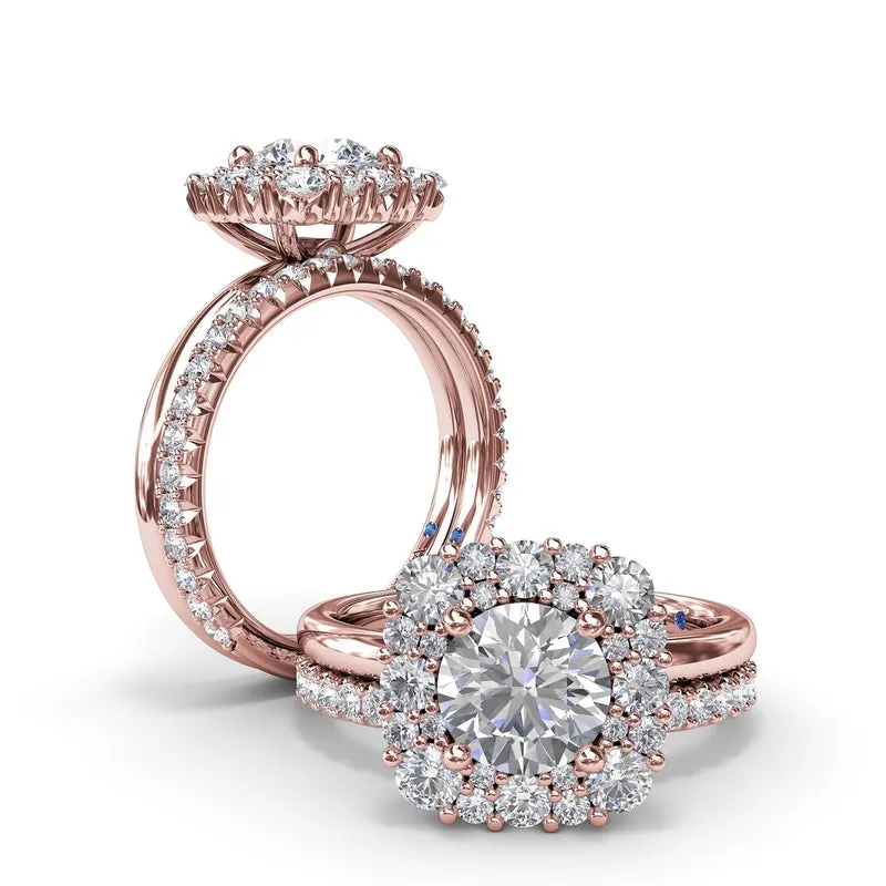 Fana Graduated Diamond Engagement Ring