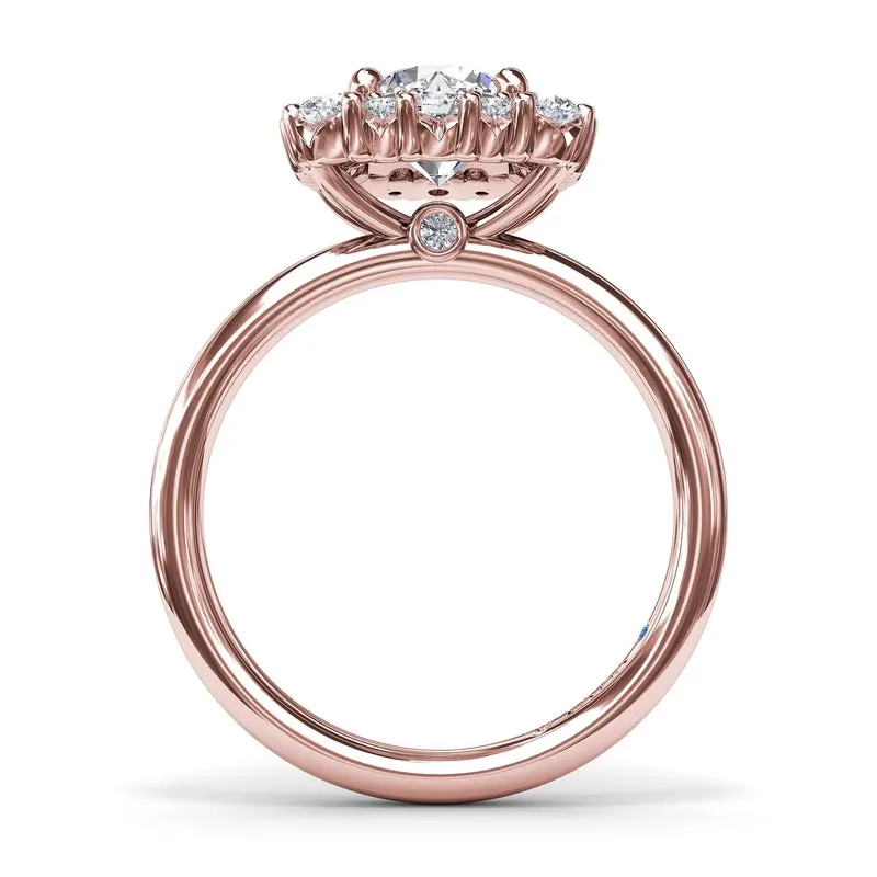 Fana Graduated Diamond Engagement Ring