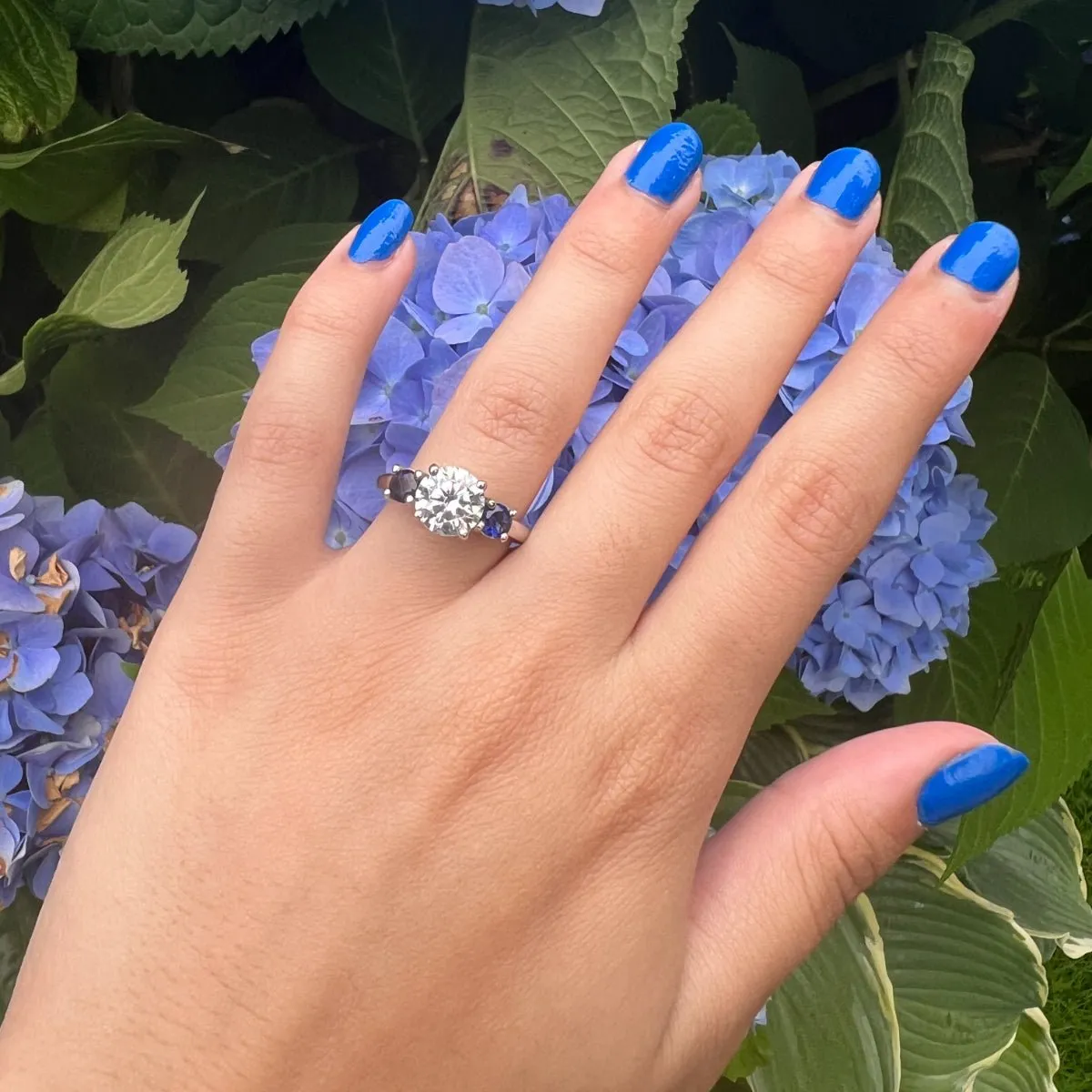 Fuschia - Round Diamond Engagement Ring