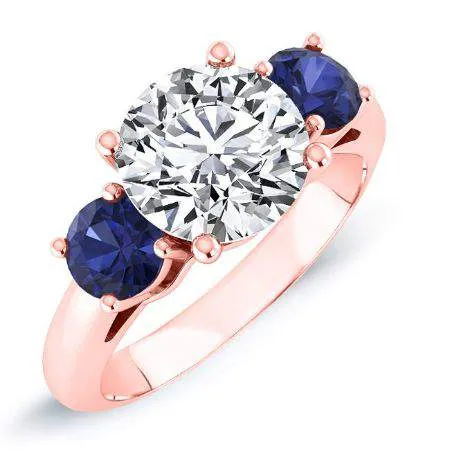 Fuschia - Round Diamond Engagement Ring