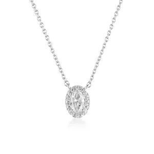 GEORGINI AURORA GLOW PENDANT SILVER