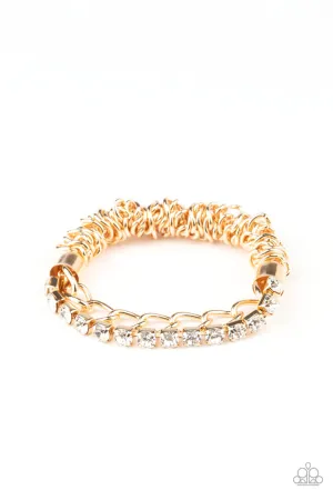 Glamour Grid - Gold