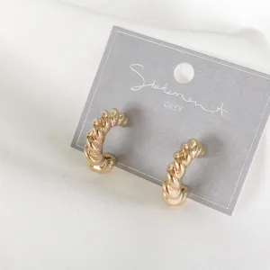 Hayden Hoop Earrings