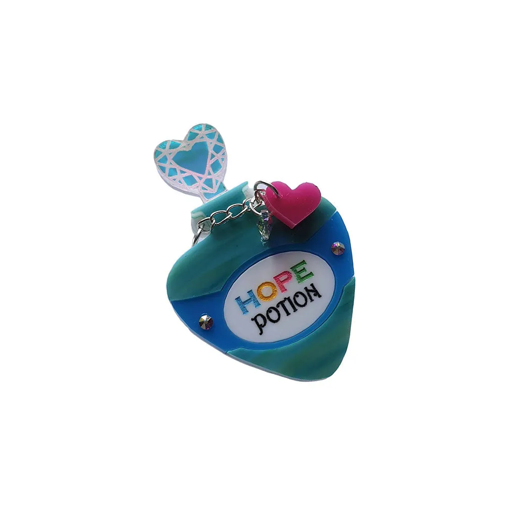 Hope Potion Brooch by Cherryloco