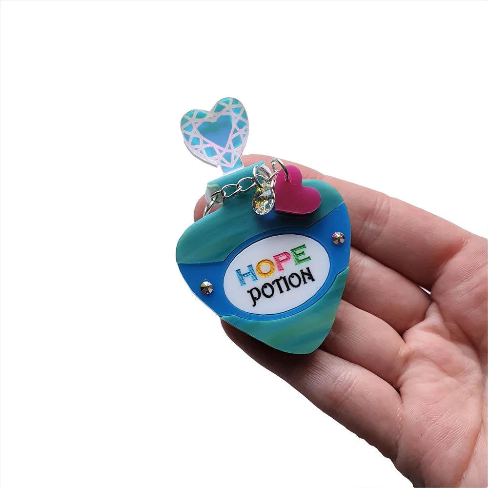 Hope Potion Brooch by Cherryloco