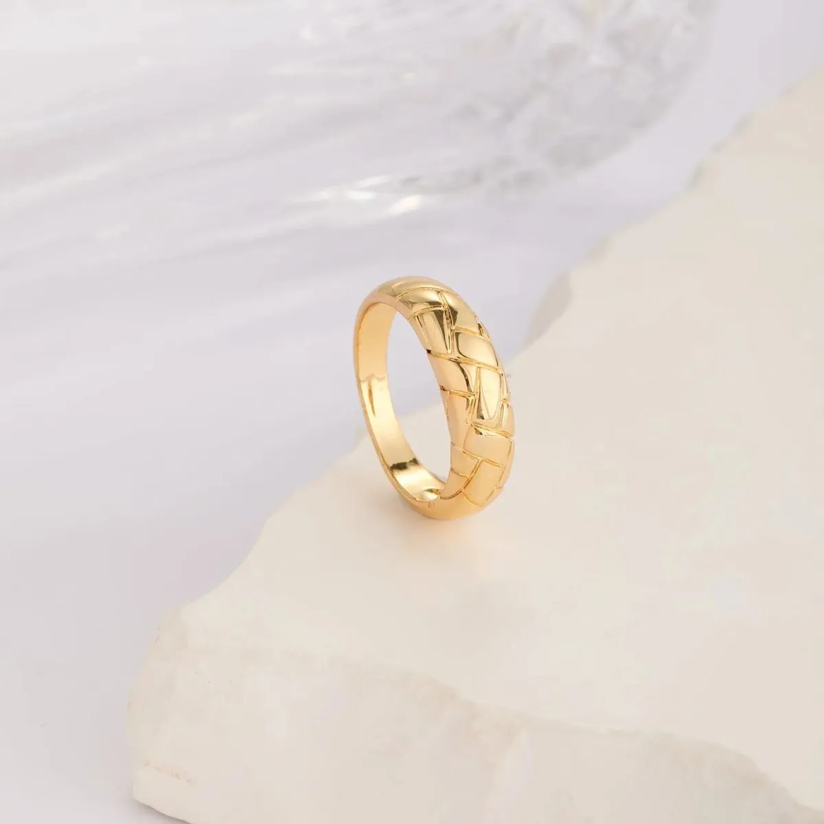 Kyerlyn Gold Dainty Rings