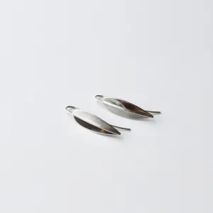 Leaf Shape On Wire Earrings