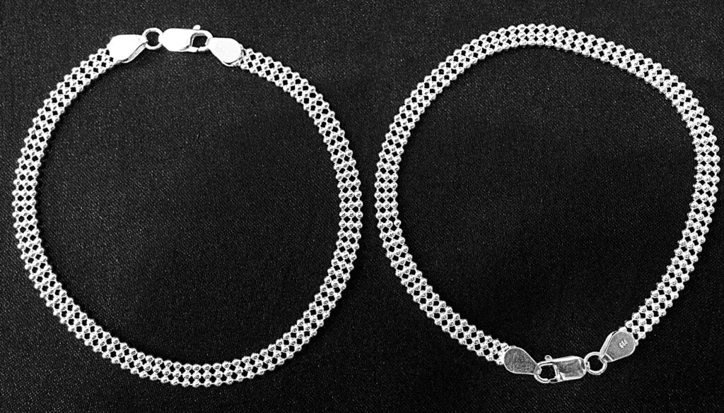 Love Silver Jikoi Anklets For Women