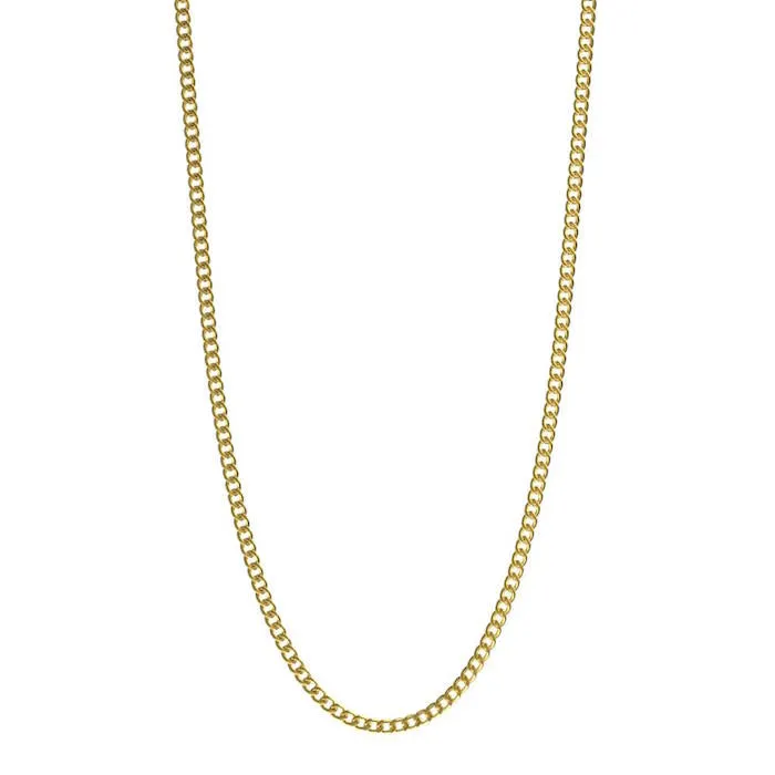 Mister Micro Curb Gold Chain