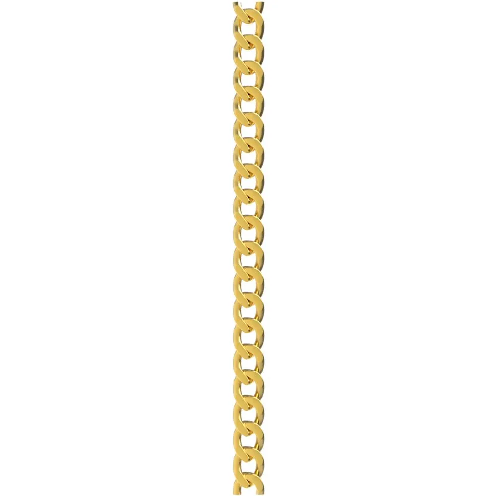 Mister Micro Curb Gold Chain