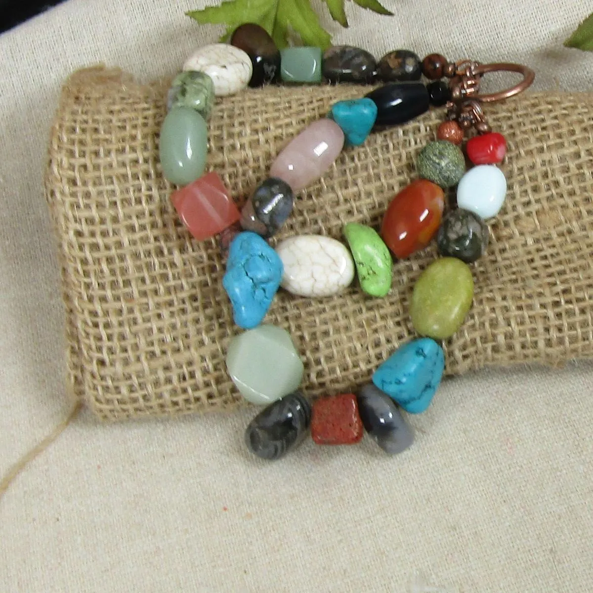 Multi-strand Gemstone Bracelet