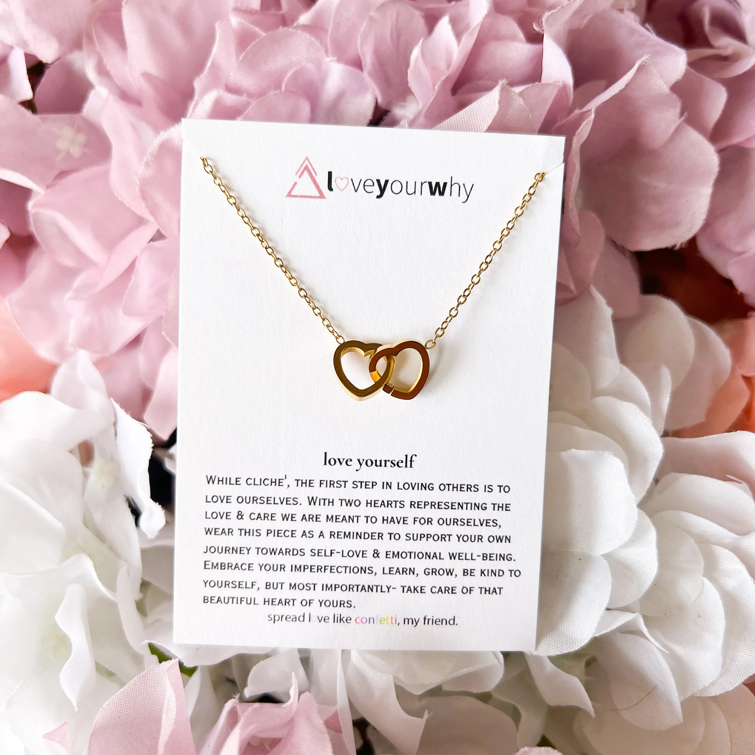 New! Love Yourself Necklace - Gold or Silver