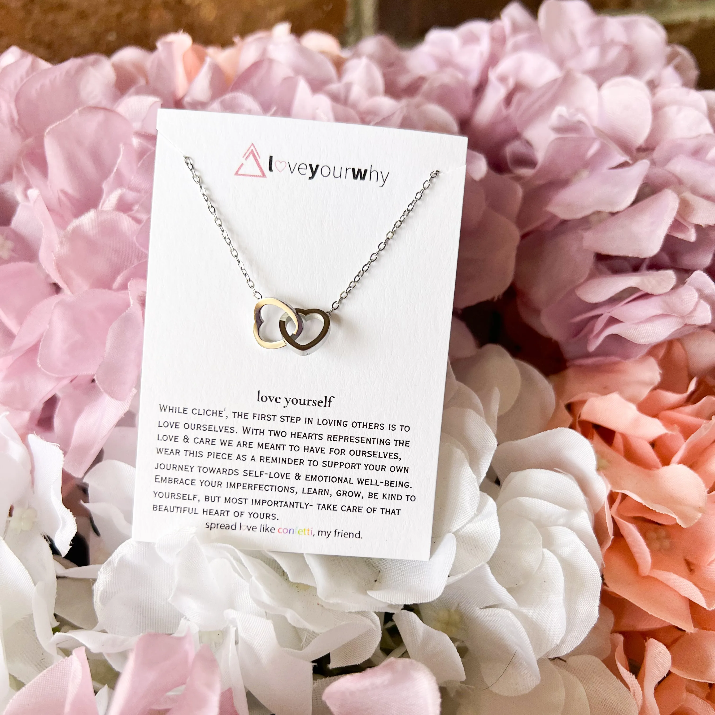 New! Love Yourself Necklace - Gold or Silver