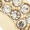 Pave Rectangle Drop Earrings