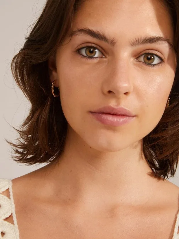 PILGRIM Anne Hoop Earrings