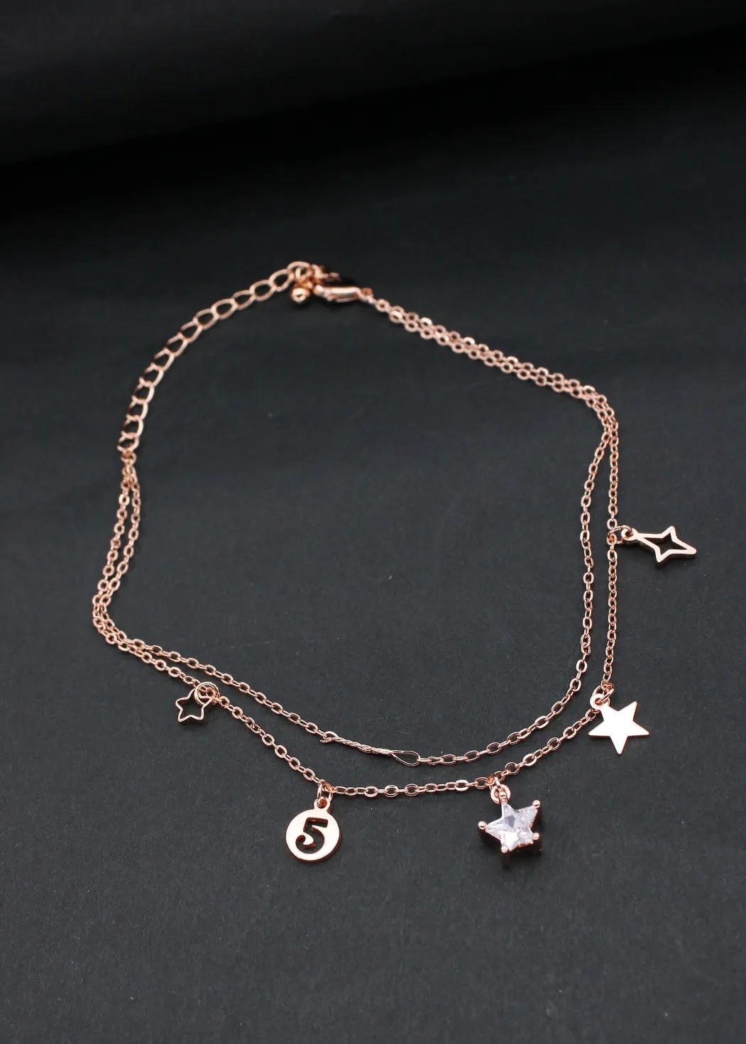 PRETTY DIA ANKLET
