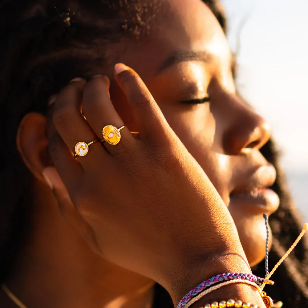 Pura Vida Bracelets Encinitas Ring - Gold