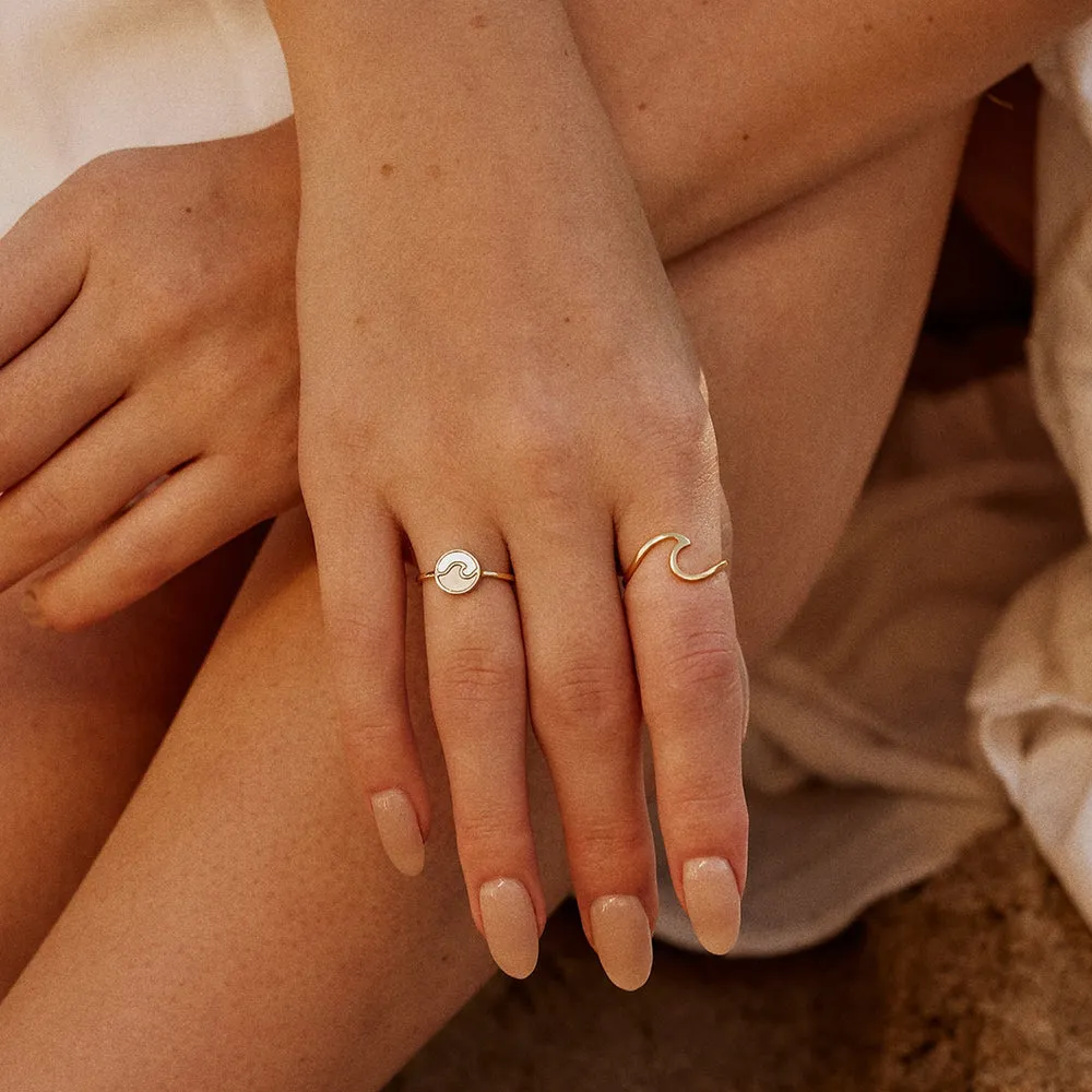 Pura Vida Bracelets Encinitas Ring - Gold