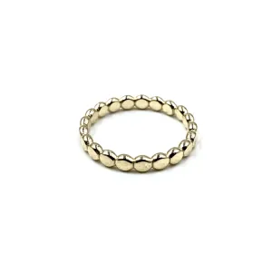 Resort Collection Gold Flat Rock Ring-Waterprood